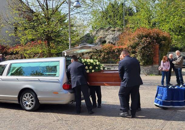 Funerali dell'ex preside e vicesindaco Angelo Mocchetti a Rescaldina