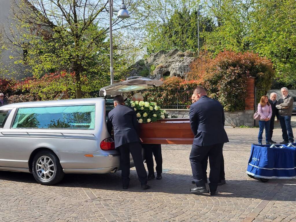 Funerali dell'ex preside e vicesindaco Angelo Mocchetti a Rescaldina