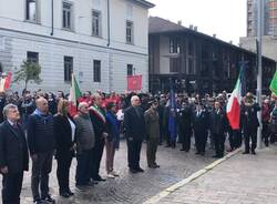 I festeggiamenti per il 25 aprile a Busto Arsizio