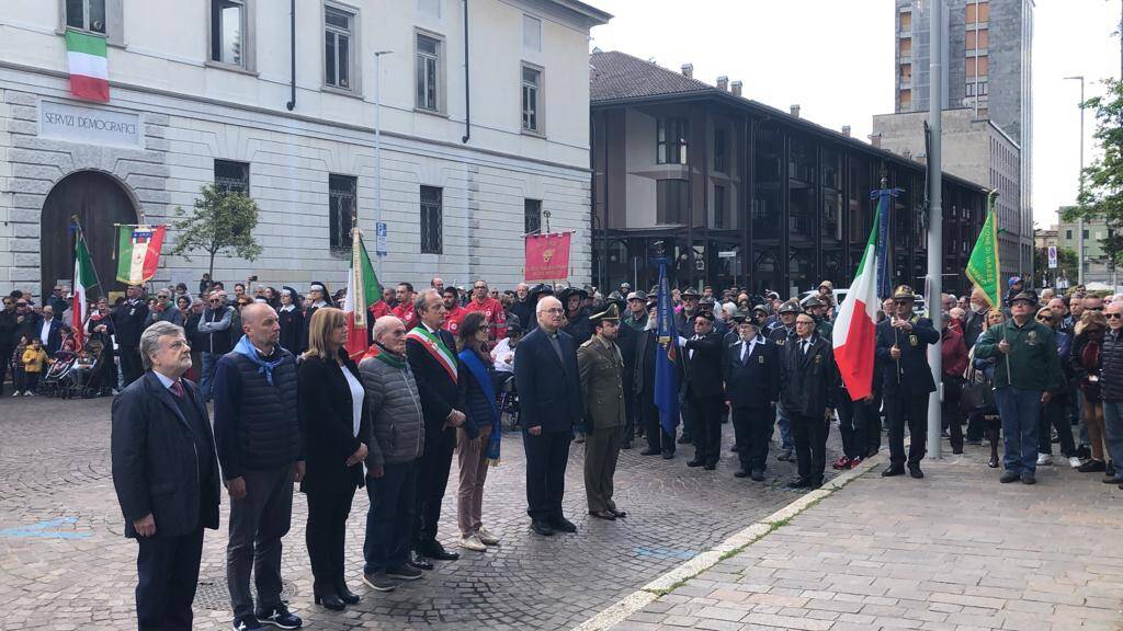 I festeggiamenti per il 25 aprile a Busto Arsizio