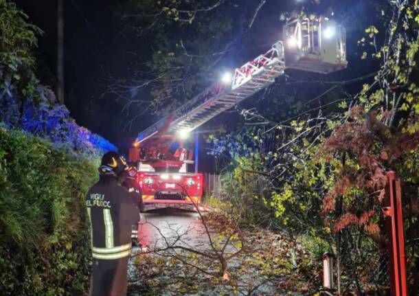 il maltempo provoca danni a biandronno