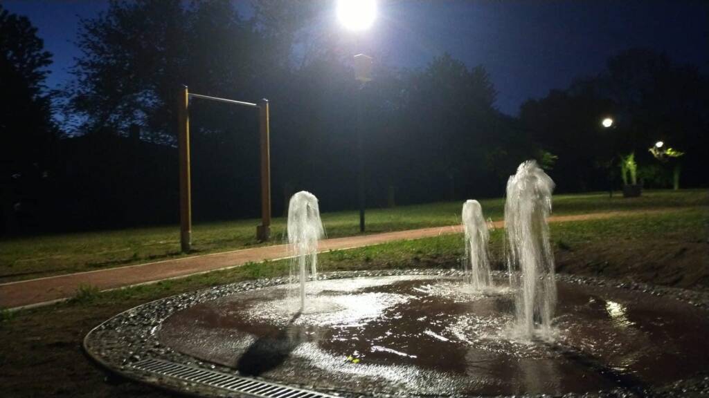 Il nuovo parco giochi di Morosolo