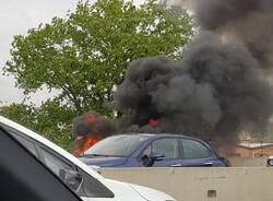 Incendio autostrada A8