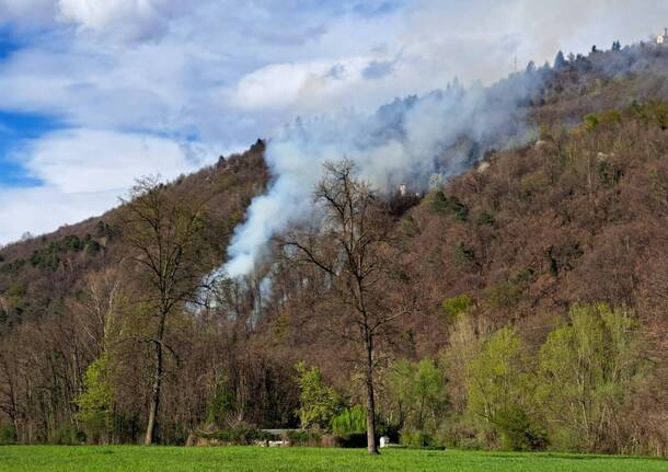 incendio montegrino valtravaglia