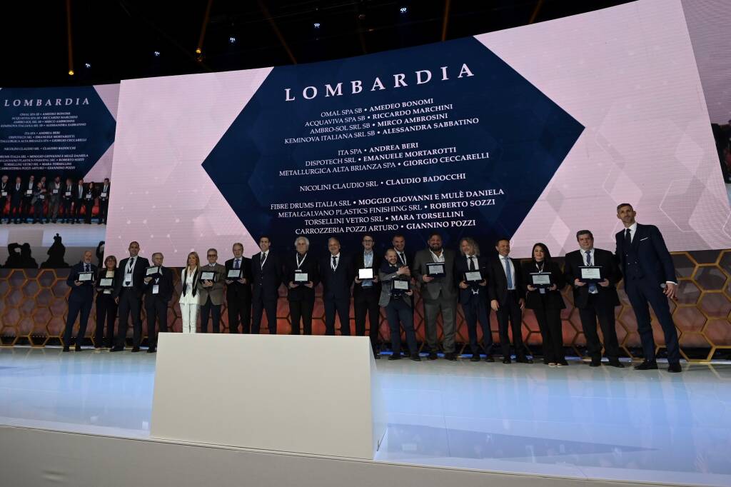 La Metalgalvano di Saronno tra le 75 anni di grandi imprese italiane premiate a Roma