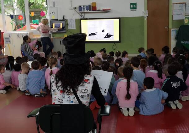 La scuola infanzia Galli di Somma Lombardo festeggia la Giornata mondiale del libro