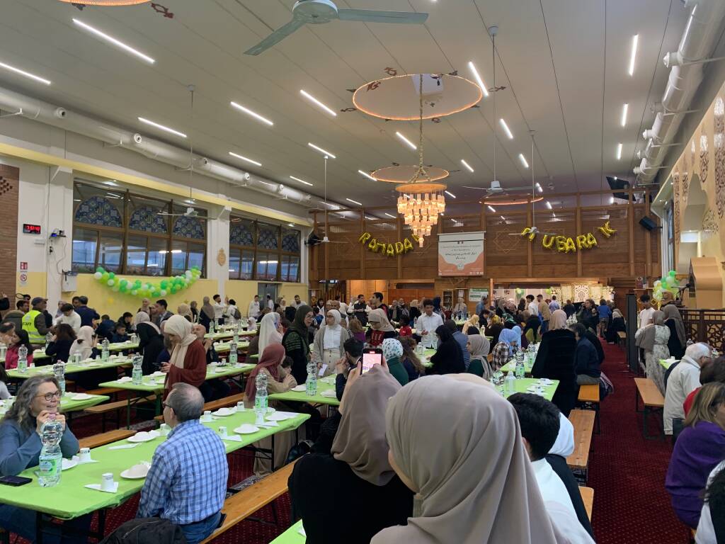 La serata di Ramadan aperto al centro islamico di Saronno