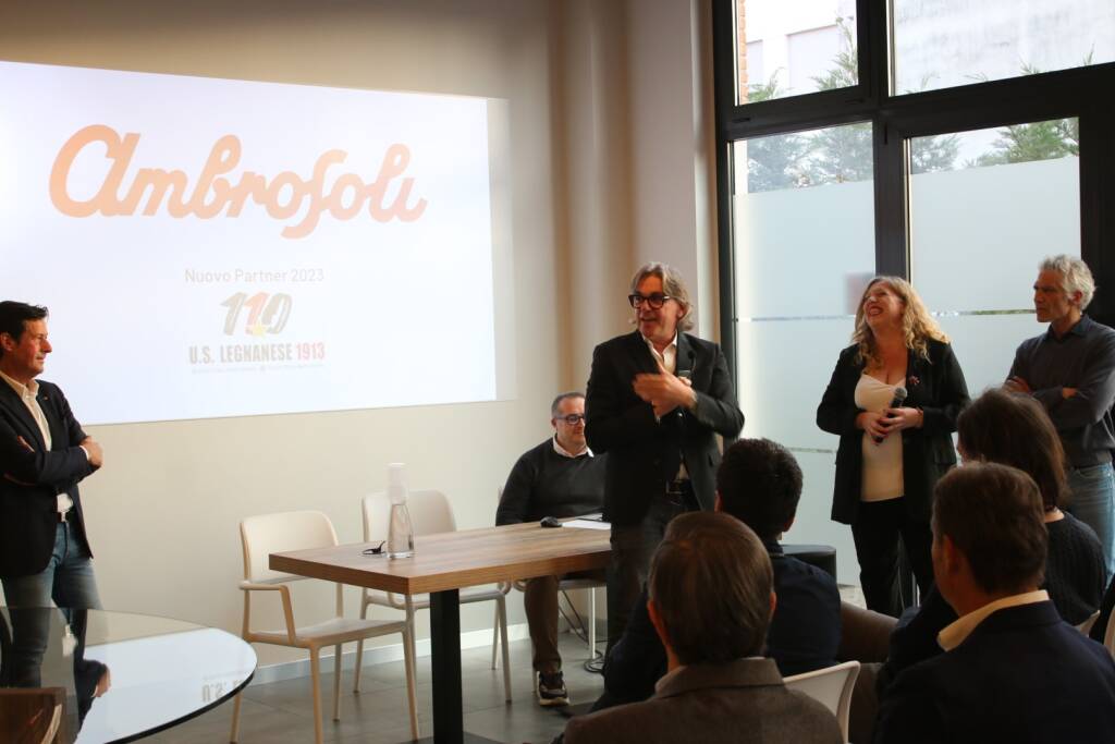 La U.S. Legnanese incontra i suoi sponsor