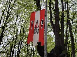 Le bandiere del Palio di Legnano colorano le contrade e la città