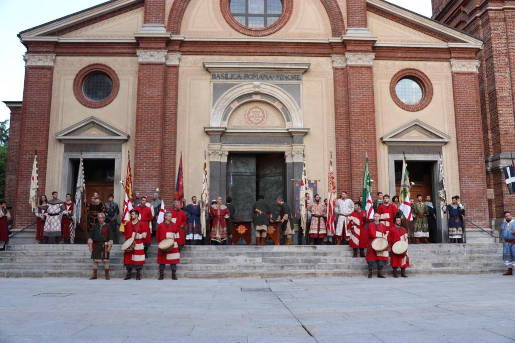 Palio di Legnano 2023, Traslazione della Croce