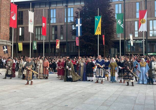 Palio di Legnano 2023, Traslazione della Croce