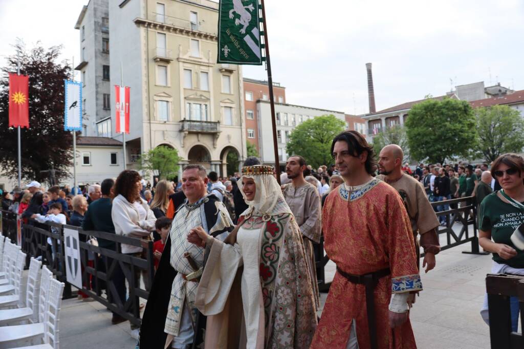 Palio di Legnano 2023, Traslazione della Croce