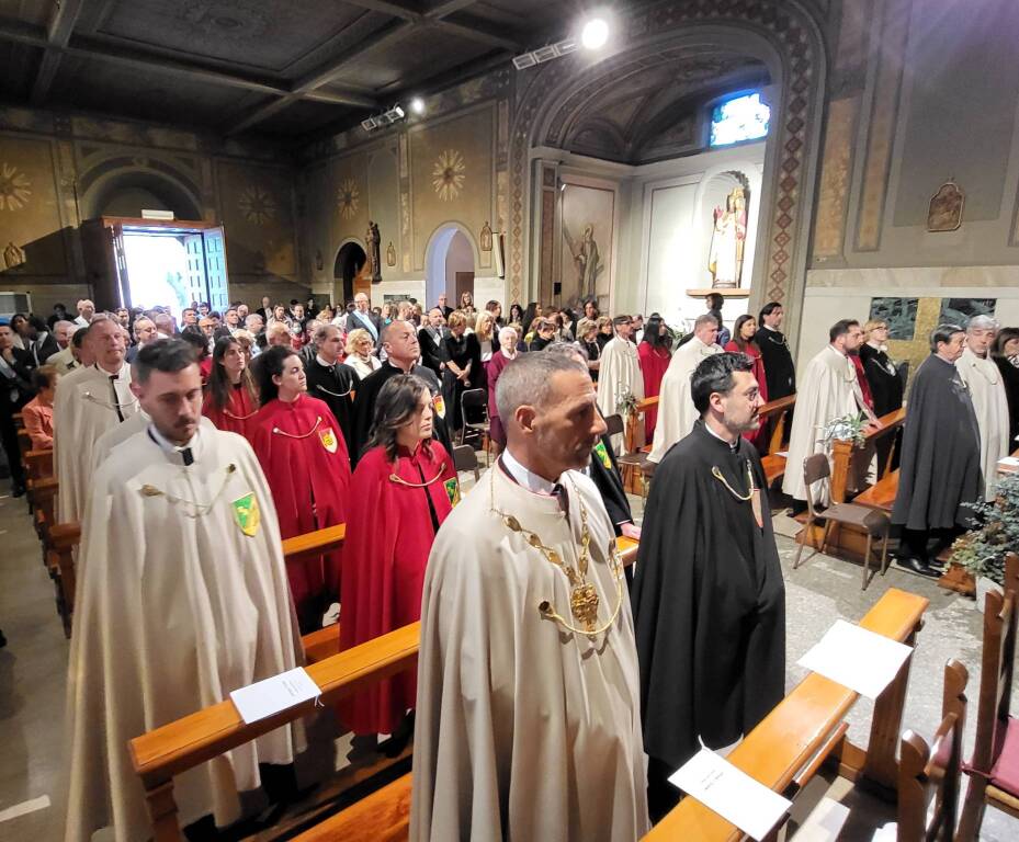 Palio di Legnano - Investitura religiosa della reggenza della contrada Sant'Erasmo