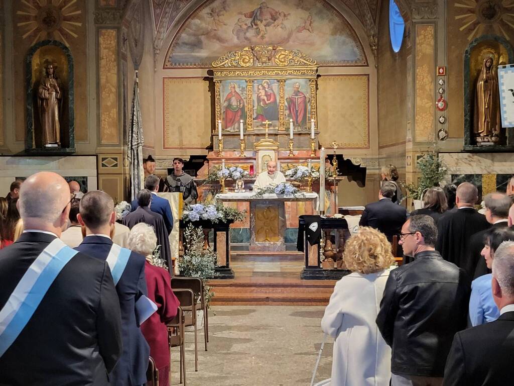 Palio di Legnano - Investitura religiosa della reggenza della contrada Sant'Erasmo