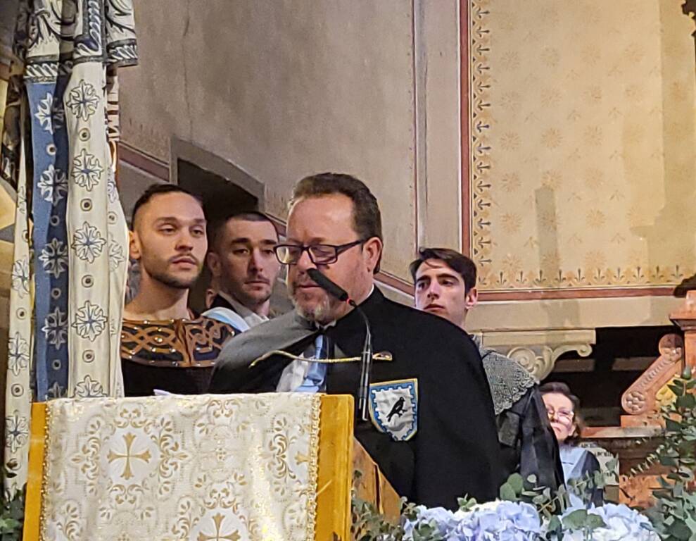 Palio di Legnano - Investitura religiosa della reggenza della contrada Sant'Erasmo