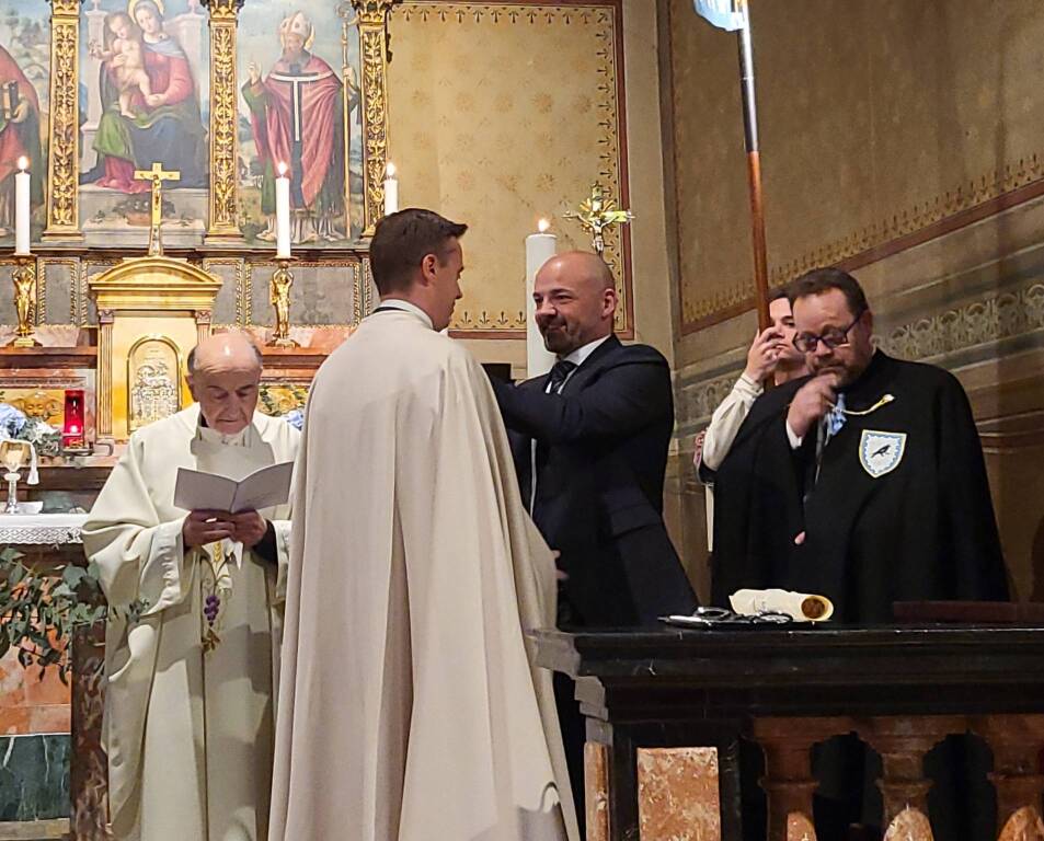 Palio di Legnano - Investitura religiosa della reggenza della contrada Sant'Erasmo