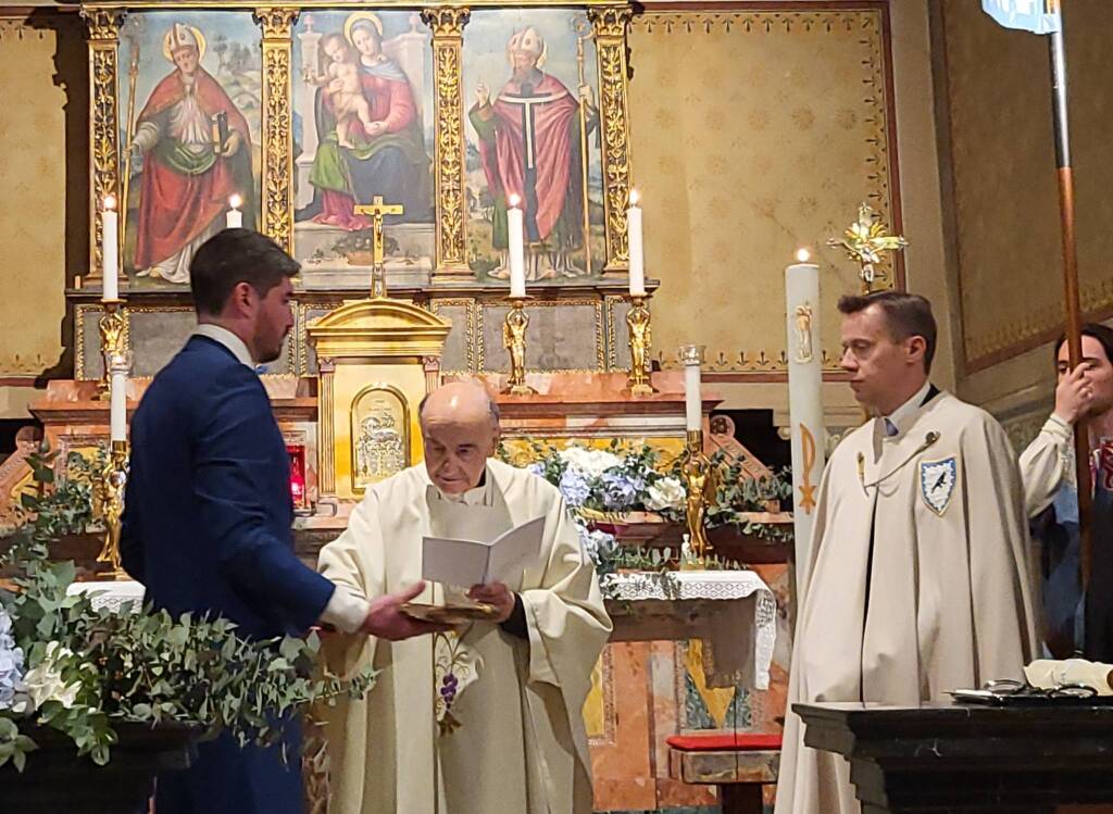Palio di Legnano - Investitura religiosa della reggenza della contrada Sant'Erasmo