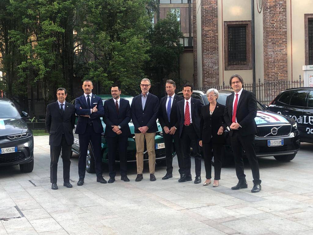 Palio di Legnano: le autorità viaggiano con le auto del Gruppo Ceriani