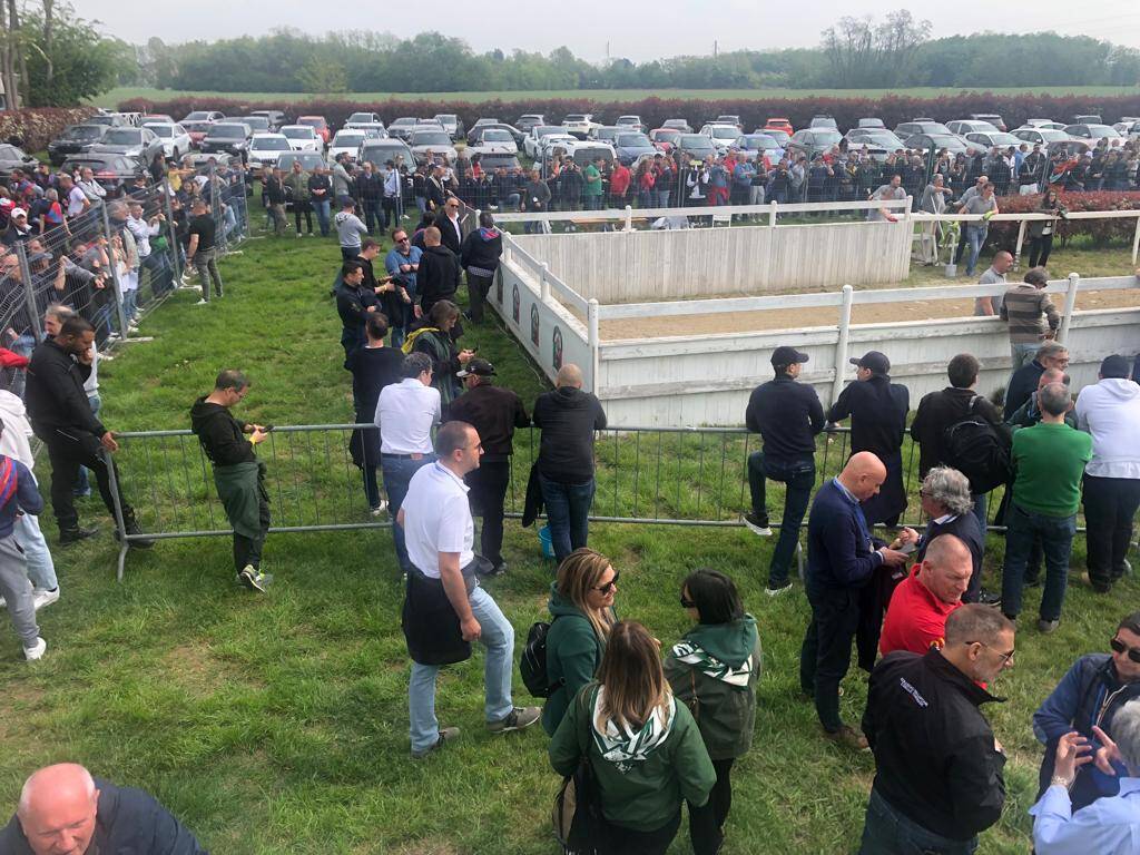 Palio Legnano, corse addestramento 30 aprile 2023