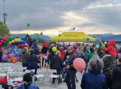 Palloncini di pace al Belvedere