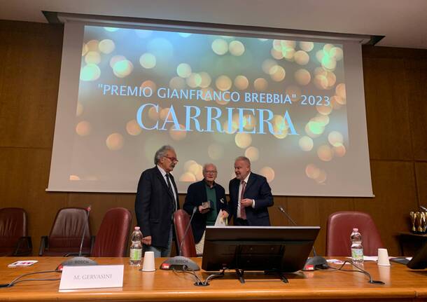 premio Brebbia alla Carriera a Carlo Meazza e Vittore Frattini