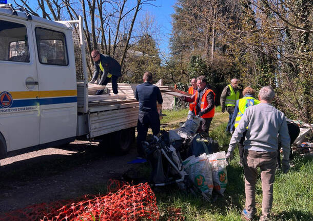 Pulizia di strade e vicinali e irrigazione: fine settimana dedicato all'ambiente a Dairago