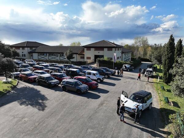 Quarto raduno Land Rover Autosalone Internazionale