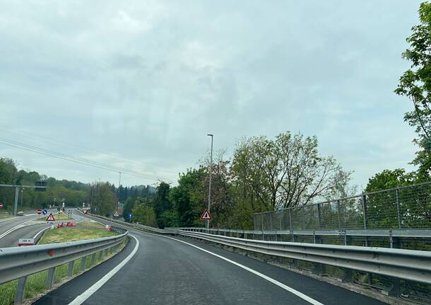 Riapertura bretella autostradale A8 Varese-Milano