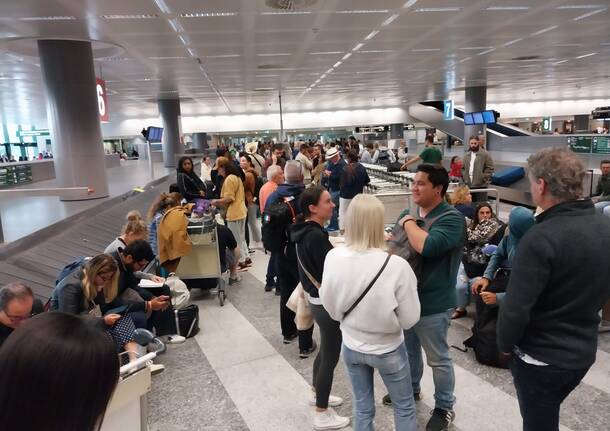 Lo sciopero del trasporto aereo a Malpensa