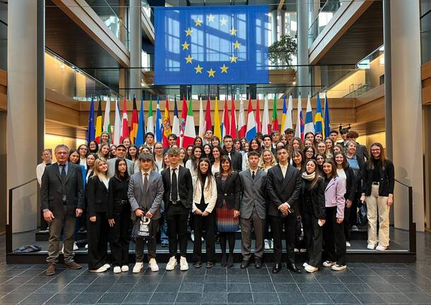 Studenti della Melzi di Legnano a Strasburgo