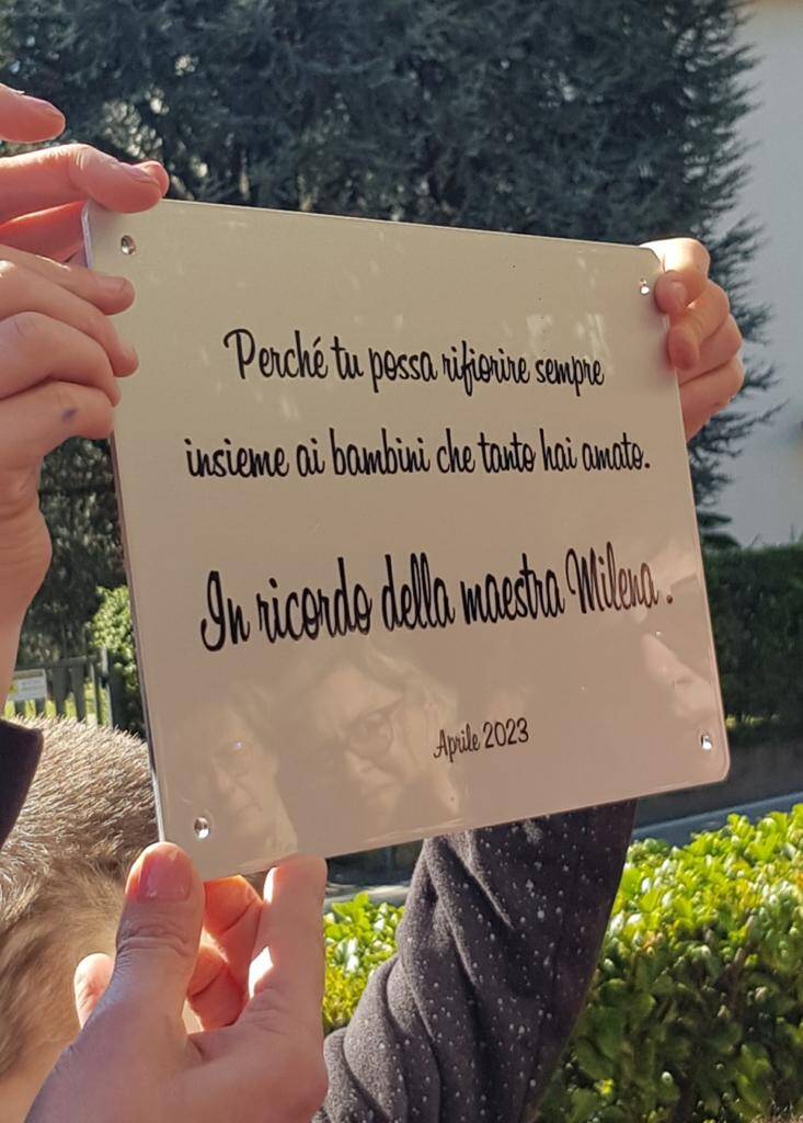 un melograno per la maestra milena
