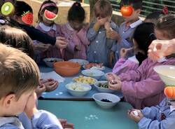 Alla Scuola dell'infanzia di Cadrezzate con Osmate si impara ad amare frutta e verdura