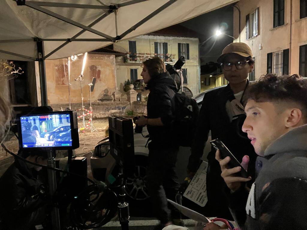 "Amore", le riprese del nuovo corto di Alessandro Piga ad Azzate