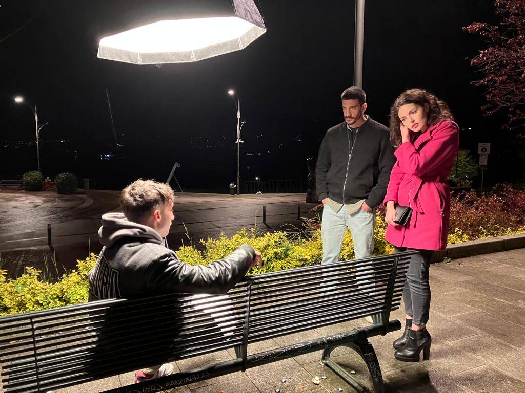 "Amore", le riprese del nuovo corto di Alessandro Piga ad Azzate