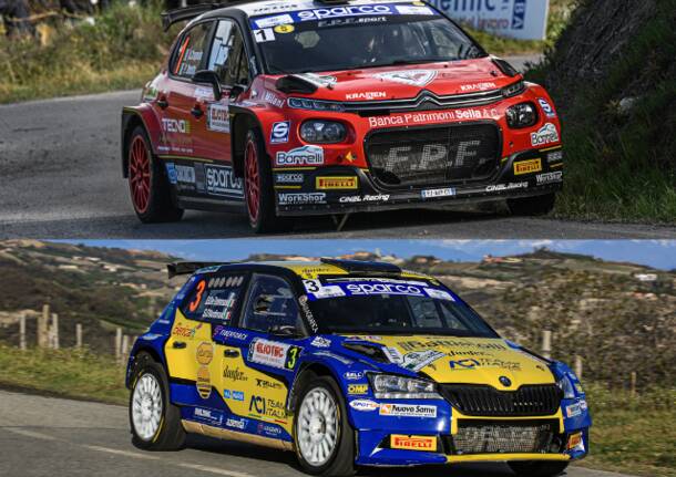 andrea crugnola damiano de tommaso rally - foto Acisport