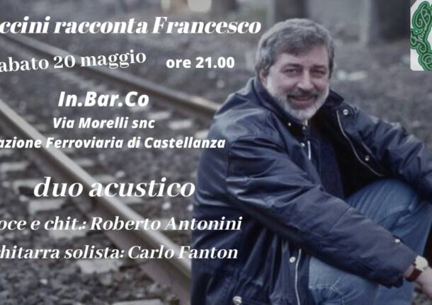 Guccini racconta Francesco @In.Bar.Co. Stazione nord di Castellanza Duo Acustico