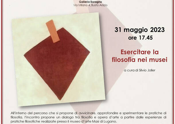 Esercitare la filosofia nei musei