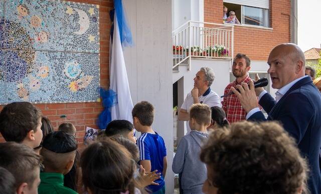 Il mosaico della scuola \"Pascoli\" di Besozzo