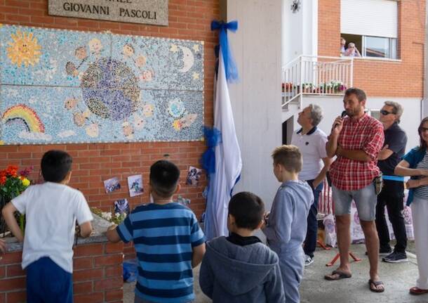 Il mosaico della scuola \"Pascoli\" di Besozzo