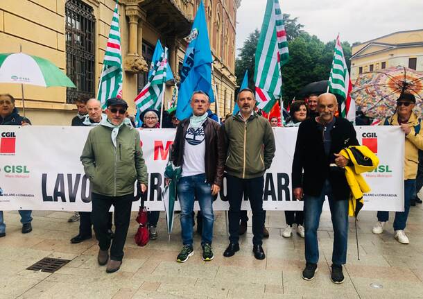 Corteo del Primo Maggio a Legnano 