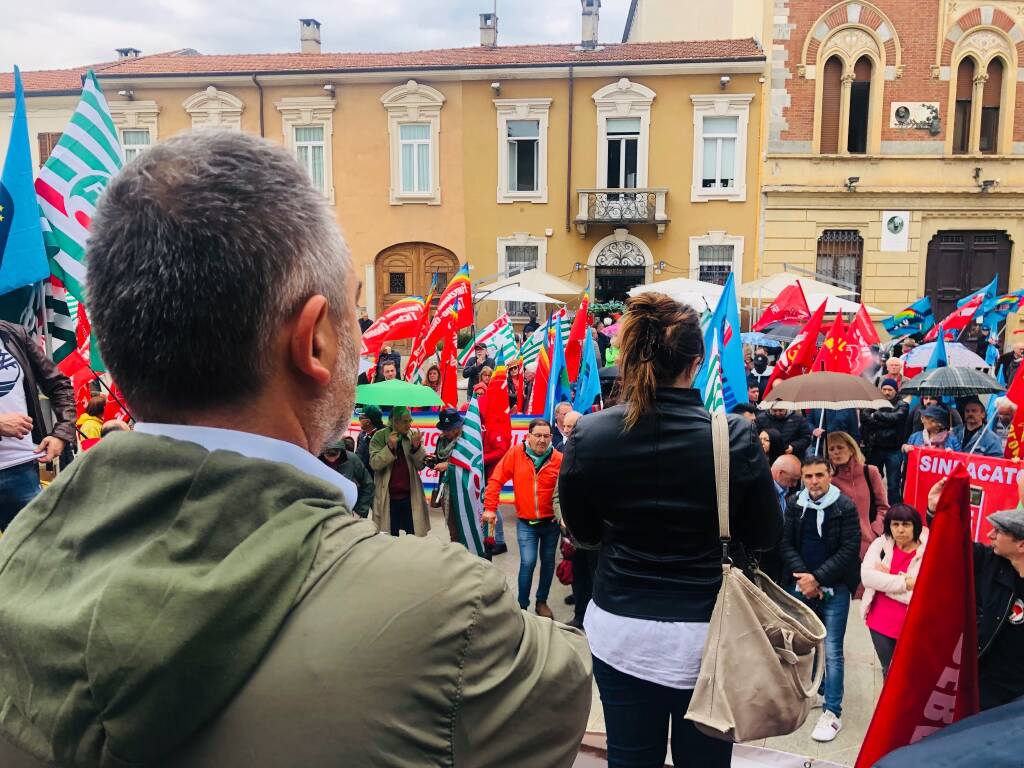 Corteo del Primo Maggio a Legnano 