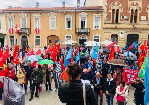 Corteo del Primo Maggio a Legnano 