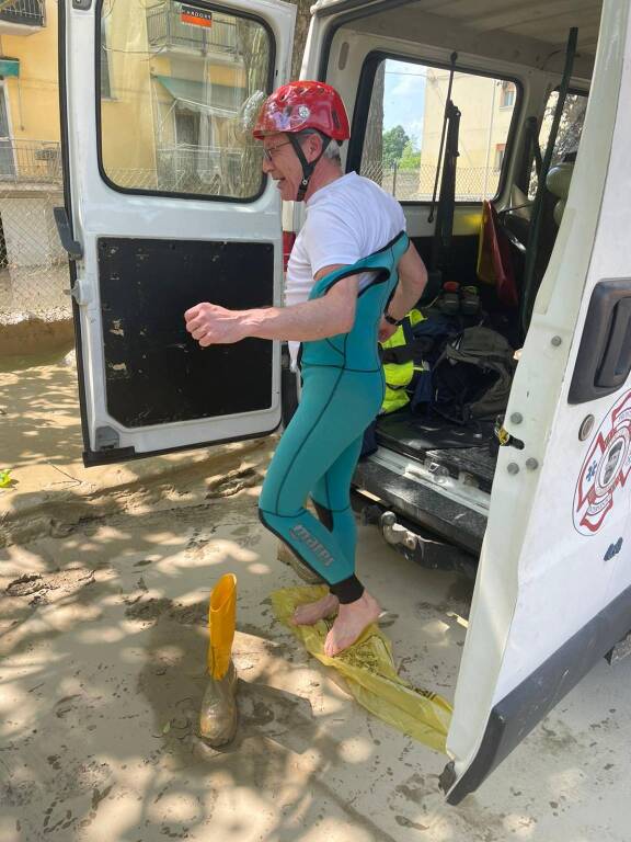 Dal Varesotto a Faenza per aiutare