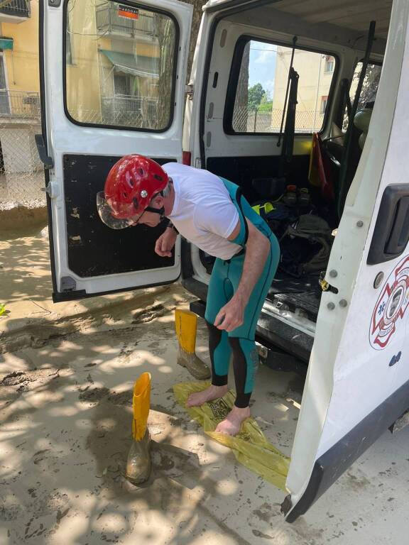 Dal Varesotto a Faenza per aiutare