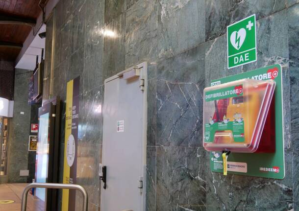 defibrillatore stazione Nord