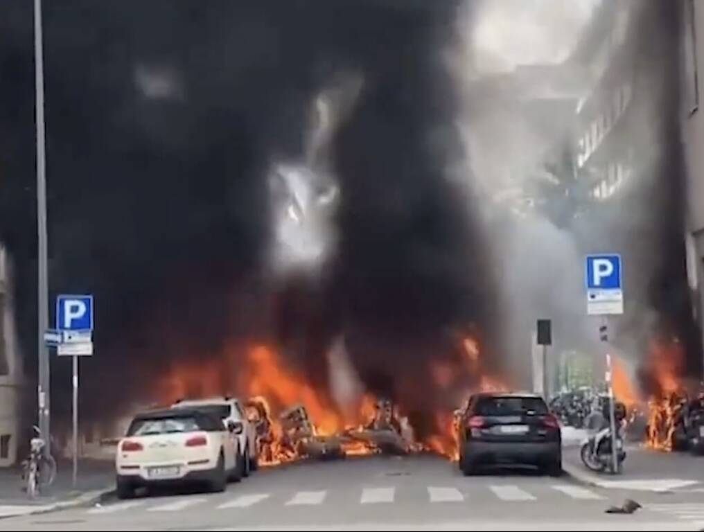 Esplosione Milano