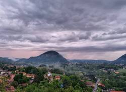 foto santo zappalà nuvole maltempo ceresio