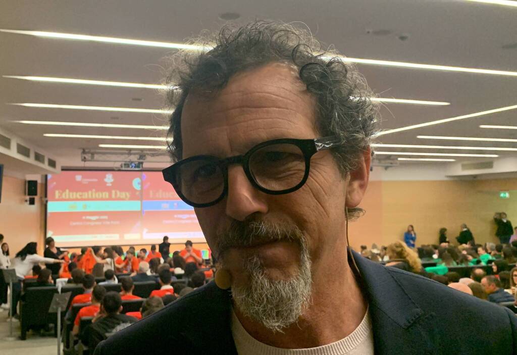 Germano Lanzoni all'education day a ville Ponti