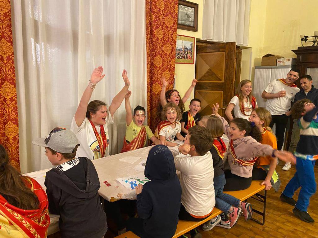I bambini da sempre protagonisti alla contrada Legnarello