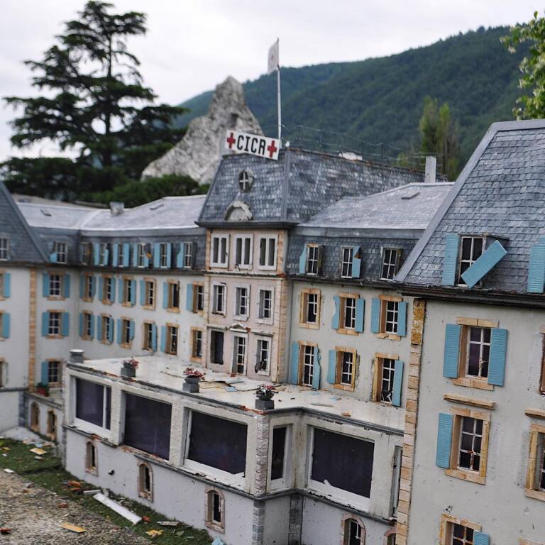 I danni a Swissminiatur causati dalla grandinata
